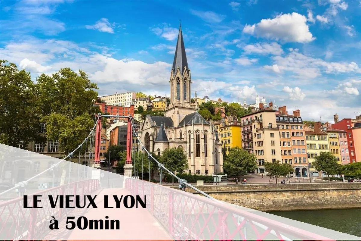 Apartment Le St Romain Proche Bugey & Lyon Saint-Romain-de-Jalionas
